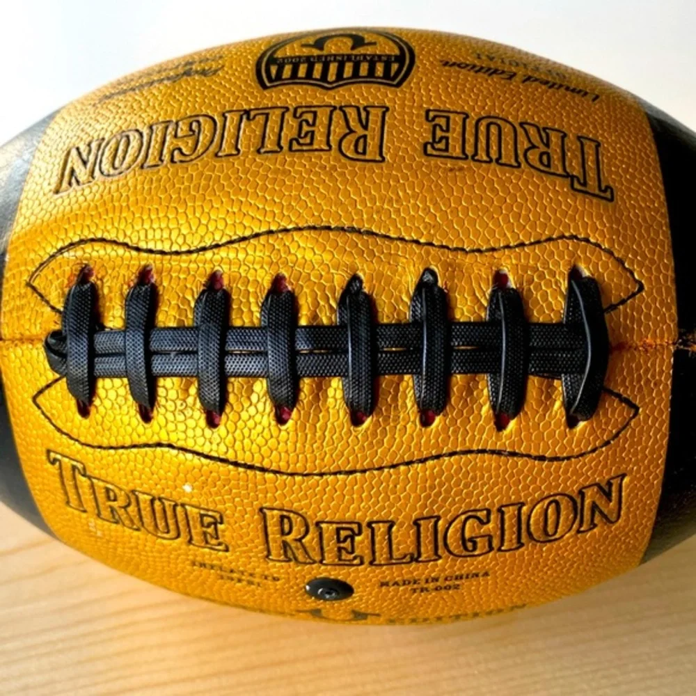 True Religion football!